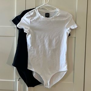 Gap XS Bodysuits - Black and White